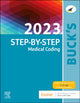Book cover of: Buck's 2023 Step-by-Step Medical Coding. By: Elsevier