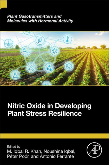 Book cover of: Nitric Oxide in Developing Plant Stress Resilience. By: M. Iqbal R. Khan