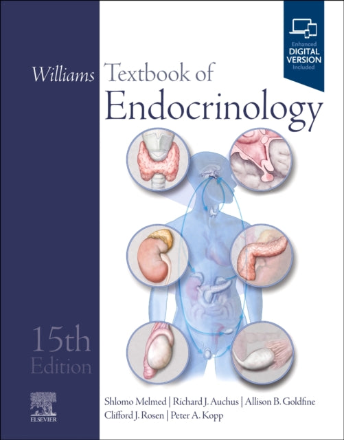Book cover of: Williams Textbook of Endocrinology. By: Shlomo Melmed