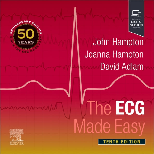 Book cover of: ECG Made Easy. By: John Hampton