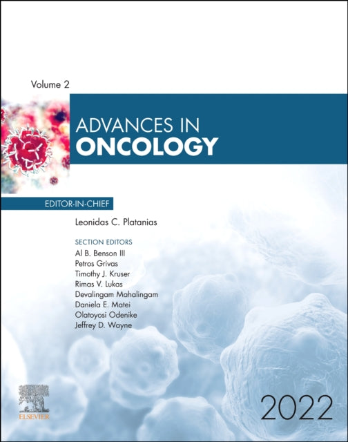 Book cover of: Advances in Oncology, 2022. By: Leonidas C. Platanias