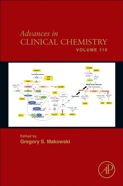 Book cover of: Advances in Clinical Chemistry. By: Gregory S. Makowski