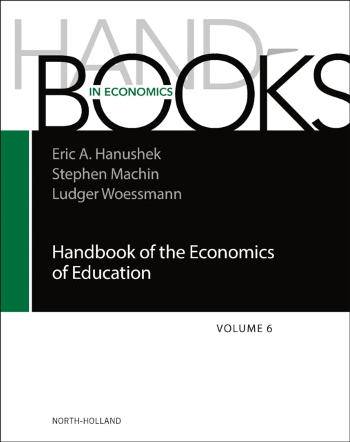 Book cover of: Handbook of the Economics of Education. By: Eric A. Hanushek