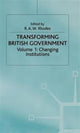 Book cover of: Transforming British Government