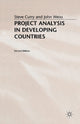 Book cover of: Project Analysis in Developing Countries. By: Steve Curry
