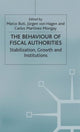 Book cover of: Behaviour of Fiscal Authorities. By: Marco Buti