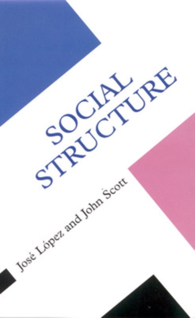 Book cover of: SOCIAL STRUCTURE. By: Jose Lopez
