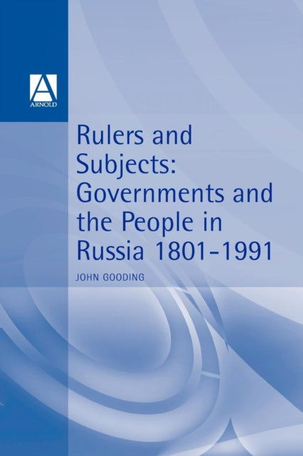 Book cover of: Rulers and Subjects