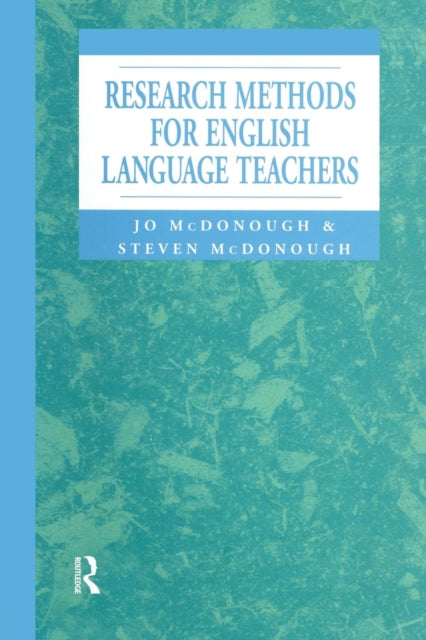 Book cover of: Research Methods for English Language Teachers