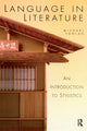 Book cover of: Language in Literature. By: Michael Toolan