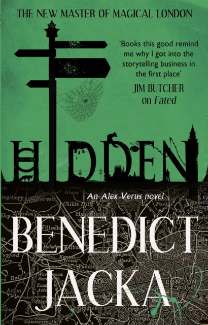 Book cover of: Hidden. By: Benedict Jacka