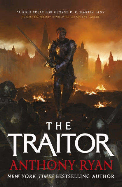 Book cover of: Traitor. By: Anthony Ryan