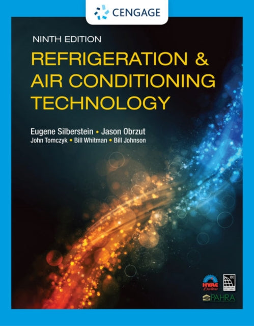 Book cover of: Refrigeration & Air Conditioning Technology. By: Eugene Silberstein