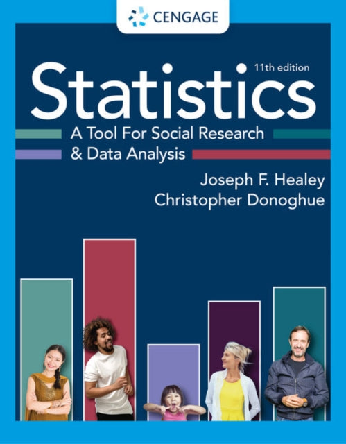 Book cover of: Statistics: A Tool for Social Research and Data Analysis. By: Joseph F. Healey