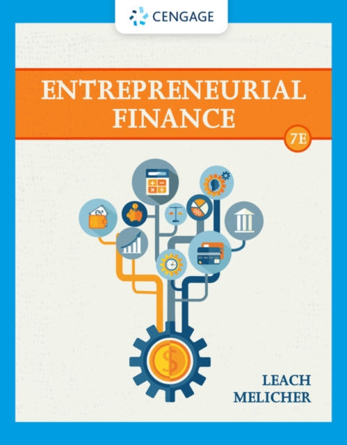 Book cover of: Entrepreneurial Finance. By: J. Chris Leach