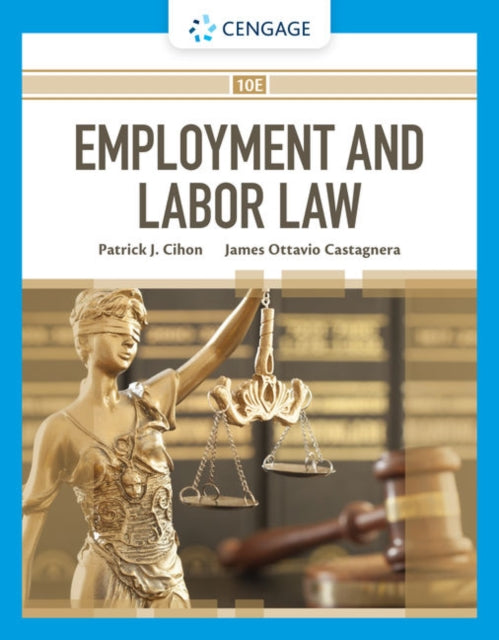 Book cover of: Employment and Labor Law. By: Patrick J. Cihon