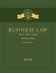 Book cover of: Business Law. By: Roger Miller