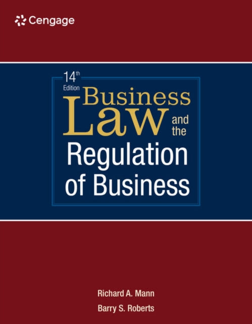 Book cover of: Business Law and the Regulation of Business. By: Barry Roberts