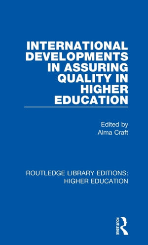 International Developments in Assuring Quality in Higher Education