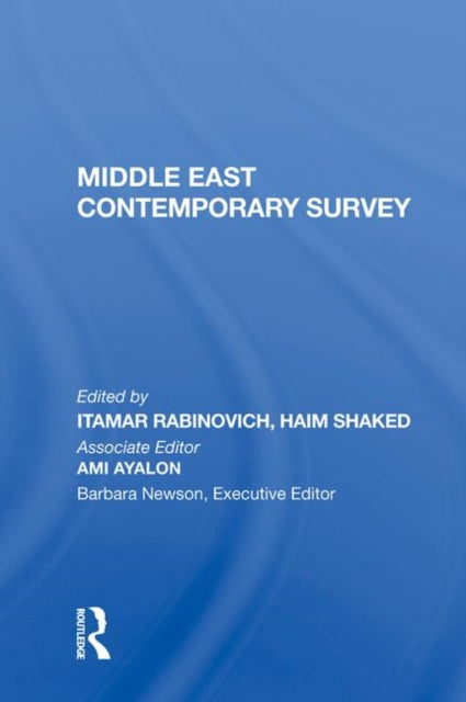 Book cover of: Middle East Contemporary Survey, Volume Xi, 1987. By: Itamar Rabinovich