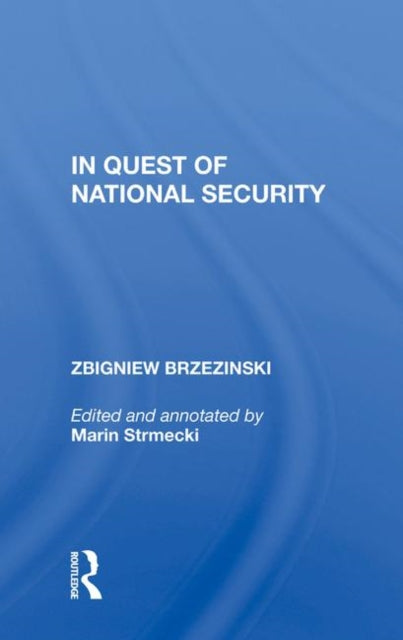 Book cover of: In Quest Of National Security