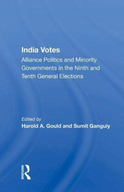 Book cover of: India Votes. By: Harold A. Gould