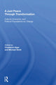 Book cover of: Just Peace Through Transformation. By: General Conference Staff International Peace Research Association