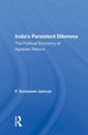 Book cover of: India's Persistent Dilemma. By: F. Tomasson Jannuzi