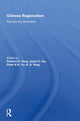 Book cover of: Chinese Regionalism. By: Richard H. Yang