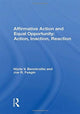 Book cover of: Affirmative Action and Equal Opportunity: Action, Inaction, Reaction. By: Nijole V. Benokraitis
