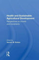 Book cover of: Health and Sustainable Agricultural Development. By: Vernon W. Ruttan