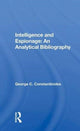 Book cover of: Intelligence And Espionage. By: George C. Constantinides