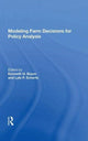 Book cover of: Modeling Farm Decisions For Policy Analysis. By: Kenneth H Baum