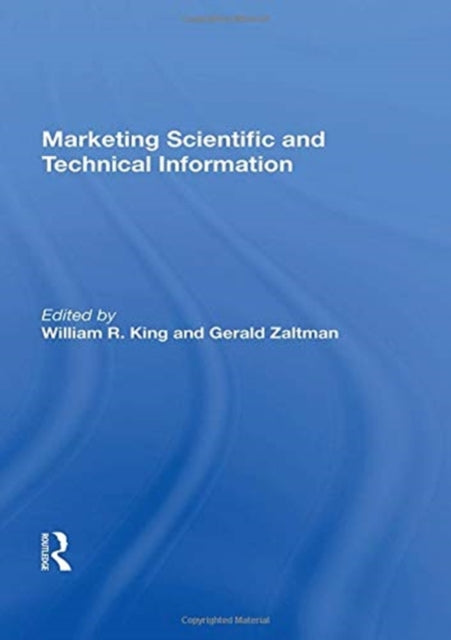 Book cover of: Marketing Scientific and Technical Information