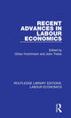 Book cover of: Recent Advances in Labour Economics. By: Gillian Hutchinson