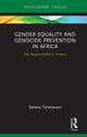 Book cover of: Gender Equality and Genocide Prevention in Africa. By: Serena Timmoneri