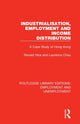 Book cover of: Industrialisation, Employment and Income Distribution. By: Ronald Hsia