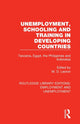 Book cover of: Unemployment, Schooling and Training in Developing Countries. By: M. Leonor