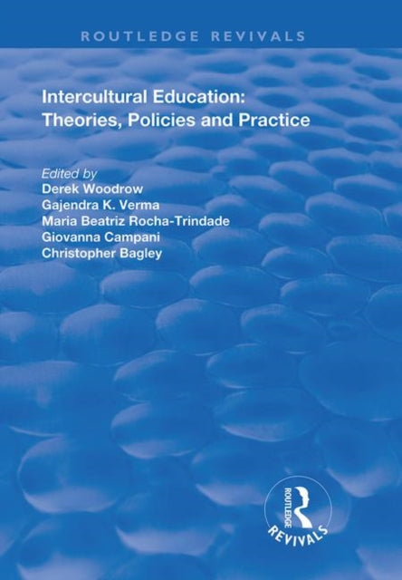 Book cover of: Intercultural Education. By: Derek Woodrow