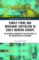 Book cover of: Family Firms and Merchant Capitalism in Early Modern Europe. By: Thomas Max Safley