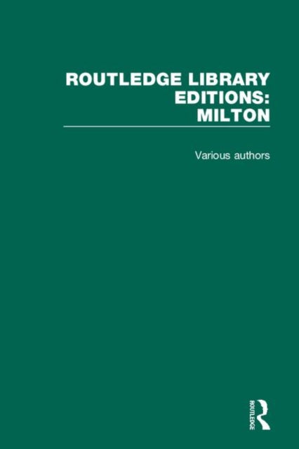 Book cover of: Routledge Library Editions: Milton