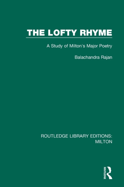 Book cover of: Lofty Rhyme. By: Rajan Balachandra