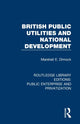 Book cover of: British Public Utilities and National Development. By: Marshall E. Dimock