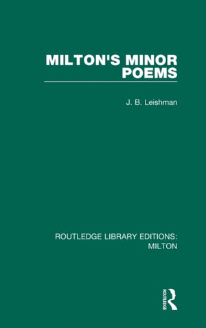 Milton's Minor Poems