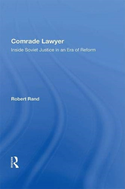 Book cover of: Comrade Lawyer