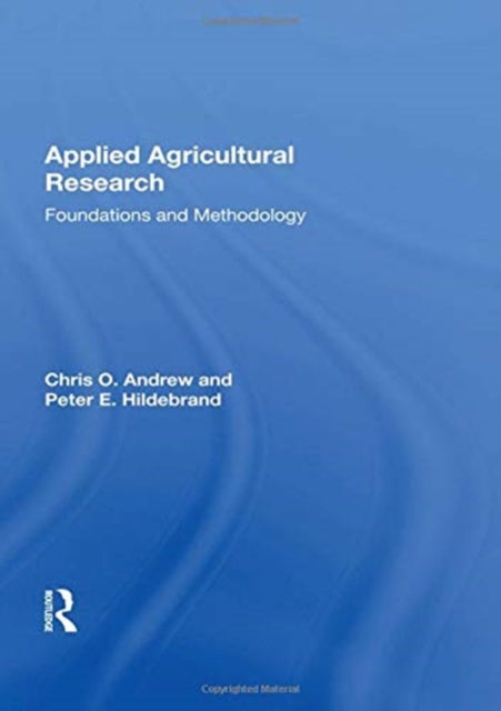 Book cover of: Applied Agricultural Research