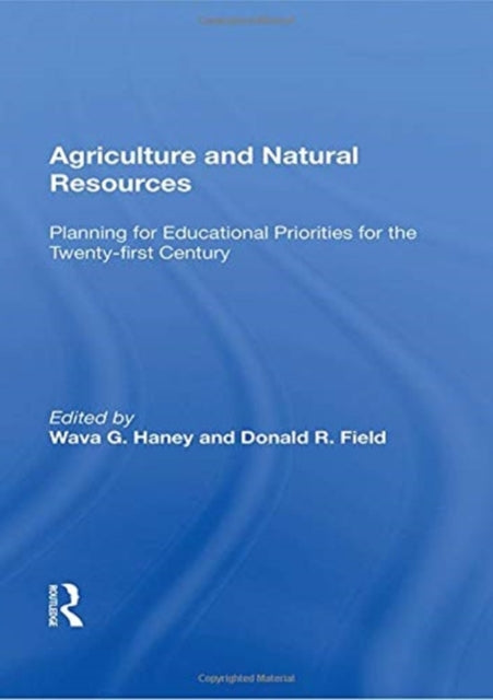 Book cover of: Agriculture and Natural Resources. By: Wava G. Haney