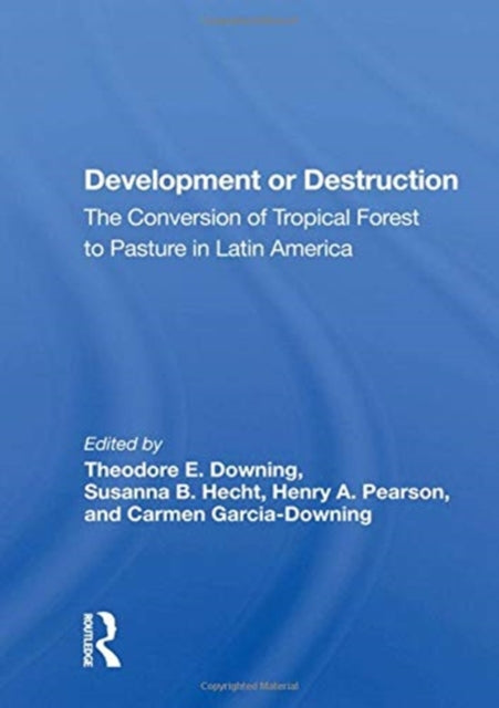 Book cover of: Development Or Destruction
