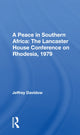 Book cover of: Peace In Southern Africa. By: Jeffrey Davidow