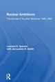 Book cover of: Nuclear Ambitions. By: Leonard S. Spector